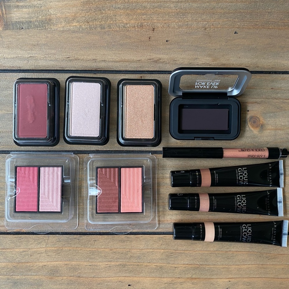 Anastasia Makeup Forever NARS | Highlighter bundle